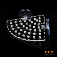 아크릴 모스 활착판 코너 (중) - 선반 카페트 산호 유목 스텐드 거치대 수족관 수조 어항 절단 새우