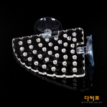 아크릴 모스 활착판 코너 (중) - 선반 카페트 산호 유목 스텐드 거치대 수족관 수조 어항 절단 새우