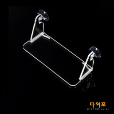 아크릴 유목 선반  (중) - 모스 활착판 카페트 산호 스텐드 거치대 프랙 수족관 수조 어항 절단 새우