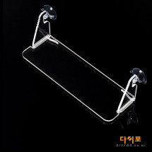 아크릴 유목 선반  (대) - 모스 활착판 카페트 산호 스텐드 거치대 프랙 수족관 수조 어항 절단 새우