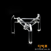 아크릴 절단 유목 거치대 (대,중,소)  - 받침대 모스 활착판 카페트 산호 스텐드 프랙 수족관 수조 어항 새우